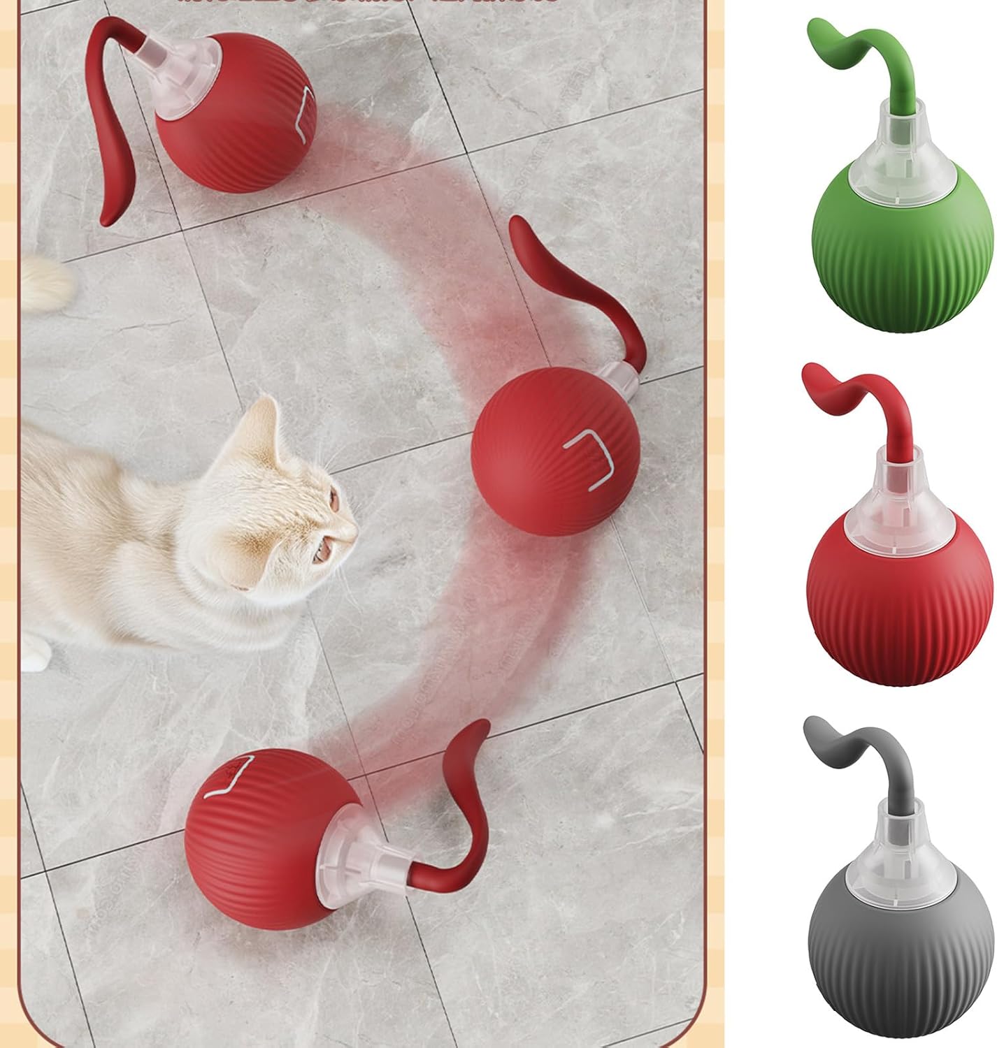 Smart Interactive Cat Teaser Ball