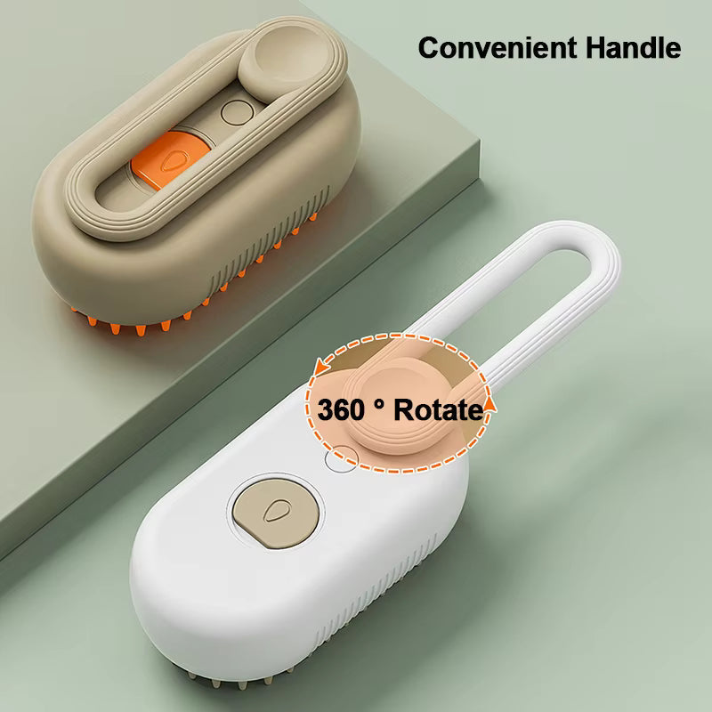 Pet steam Brush