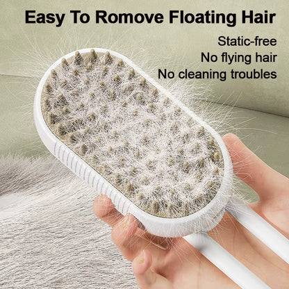Pet steam Brush