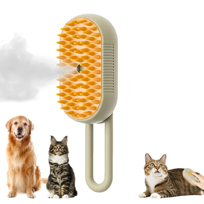 Pet steam Brush