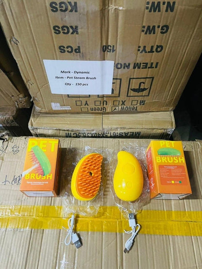 Steaming Pet Hair Brush