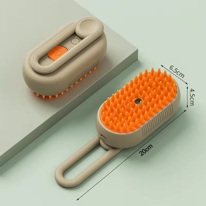 Pet steam Brush