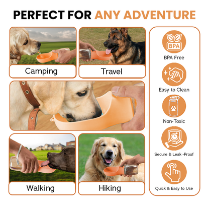 Portable Pet  Travel Water Bottle